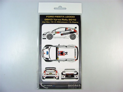 Ford Fiesta S2000  Geko Ypres Rally 2010- MF-Zone-SLEVA-SALE-10%- for Belkits