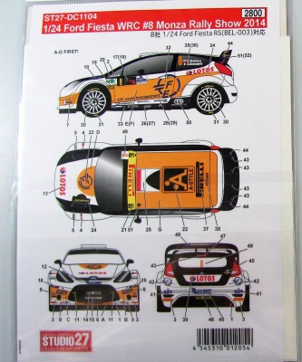 Ford Fiesta WRC 2014 - Studio27