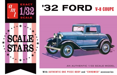 FORD SCALE STARS 1932 1:32 - AMT