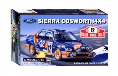 FORD SIERRA COSWORTH 4X4 - RALLY MONTE CARLO 1991 1/24 - D Modelkits