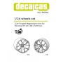 Forged Magnesium rims for Porsche 911 992 GT3 RS 1/24 - Decalcas