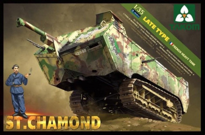 Franch heavy tank St.Chamond Late type (1:35) - Takom