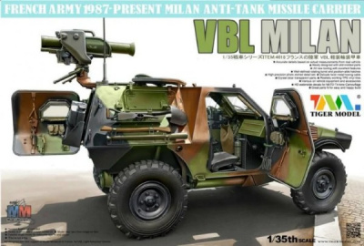 French Army 1987-Present VBL Milan Milan Anti-Tank Missile Launcher 1/35 - Tiger Model