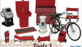 SLEVA 210,-Kč 30% DISCOUNT - Tools 3 1/24 - Fujimi