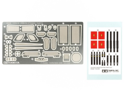 FXX K Photo-Etched Parts Set - Tamiya