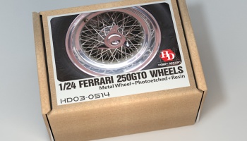 Ferrari 250GTO Wheels For Fujimi - Hobby Design