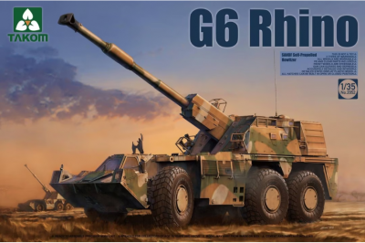 G6 Rhino SANDF Self-Propelled Howitzer 1:35 - Takom