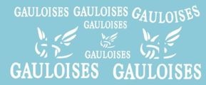 Gauloises Decal for 2005 Yamaha M1 1/12 - MSM Creation