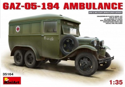 GAZ-05-194 Ambulance 1/35– MiniArt