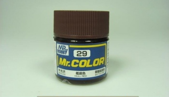 Mr. Color C 029 - Hull Red - Lodní červená 10ml - Gunze