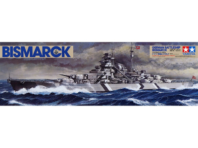 German Battleship Bismarck 1/350 - Tamiya
