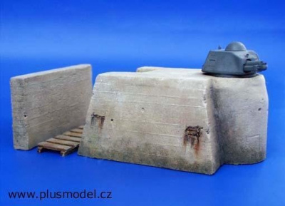 German bunker 1/35 – Plus Model