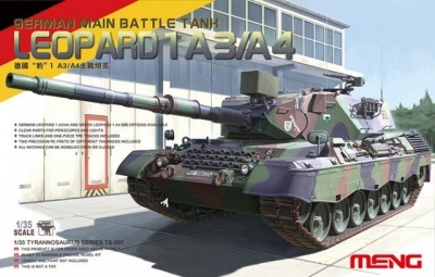 GERMAN MAIN BATTLE TANK LEOPARD 1 A3/A4 (1:35) - Meng