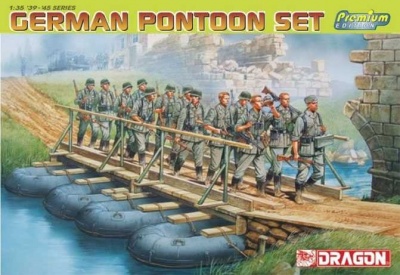 GERMAN PONTOON SET (PREMIUM) (1:35) - Dragon