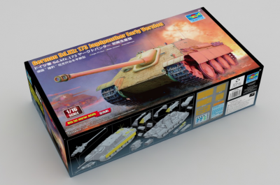 German Sd.Kfz 173 Jagdpanther Early Version 1/16 - Trumpeter