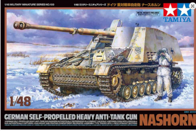 German Self-Propelled Heavy Anti-Tank Gun Nashorn 1/48 - Tamiya