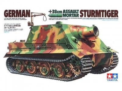 German Sturmtiger Assault 38cm Mortar 1/35 - Tamiya