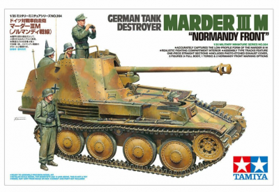 German Tank Destroyer Marder III M "Normandy Front" (1:35) - Tamiya