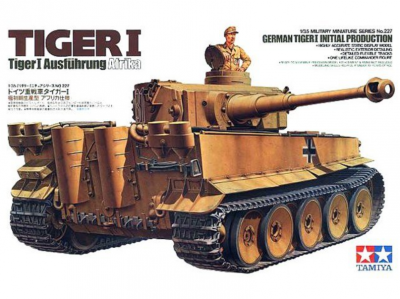 German Tiger I Initial Production (1:35) - Tamiya