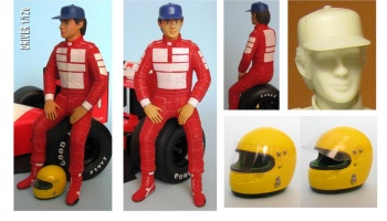 Driver Figure Senna McLaren MP4/6 - GF Models