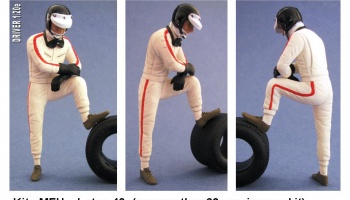 Driver Figure Clark, Hill 1/20 - GF Models