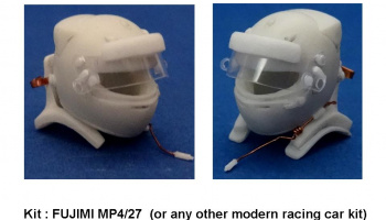 Helmets 2pcs McLaren MP4/27, Modern F1 - GF Models
