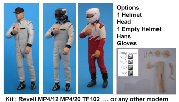 Driver Figure Raikkonen MP4/20 1:24 - GF Models