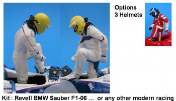 Driver Figure Villeneuve Sauber 1:24 - GF Models