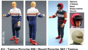 Driver Figure Stuck Porsche 1:24 - GF Models