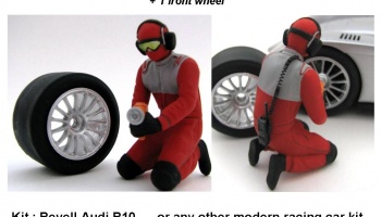 Pit Crew Figure Audi R10 - GF Models