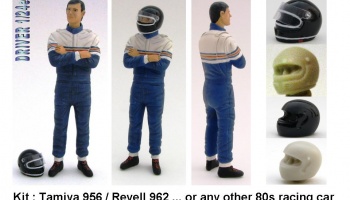 Driver Figure Ickx Porsche 1/24 - GF Models