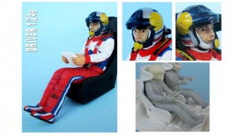 Co-Driver Figure WRC 1:24 - GF Models