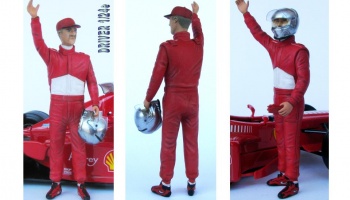 Driver Figure Schumacher Ferrari F310B 1:24 - GF Models