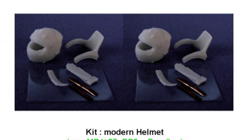 Helmets + Hans RB8,  MP4/25 1:24 - GF Models