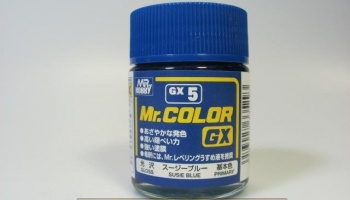 Mr. Color GX 05 - Blue Gloss - Modrá lesklá - Gunze