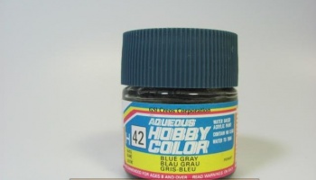 Hobby Color H 042 - Blue Gray Gloss - Modrošedá lesklá - Gunze