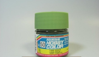 Hobby Color H 050 - Lime Green - Citrónově zelená lesklá - Gunze