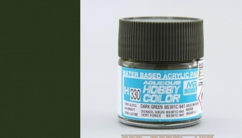 Hobby Color H 330 - Dark Green BS381C/641 - Tmavě zelená - Gunze