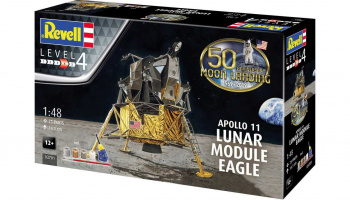 Apollo 11 Lunar Module "Eagle" (50 Years Moon Landing) (1:48) Gift-Set 03701 - Revell