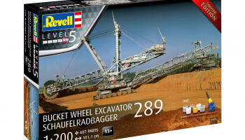 Gift-Set  05685 - Bucket Wheel Excavator 289 / Schaufelradbagger 289 (1:200) - Revell