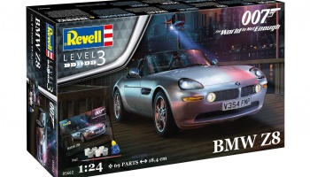 "The World Is Not Enough" BMW Z8 Gift-Set James Bond 05662 - (1:24) - Revell