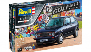 VW Golf 1 GTi Pirelli 35 Years (1:24) Gift-Set 05694 - Revell