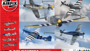Gift Set letadla A50192 - D-Day Fighters (1:72) - Airfix