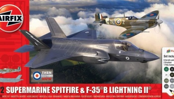 Gift Set letadlo A50190 - 'Then and Now' Spitfire Mk.Vc & F-35B Lightning II (1:72)