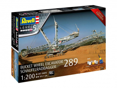 Gift-Set  05685 - Bucket Wheel Excavator 289 / Schaufelradbagger 289 (1:200) - Revell