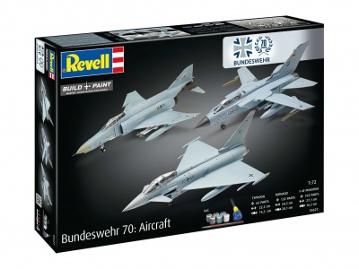 Gift-Set letadla 05627 - 70 Years Bundeswehr: Aircraft (1:72)