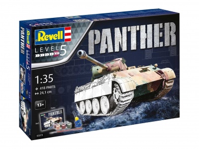 Gift-Set ModelKit tank Panther Ausf. D (1:35) - Revell