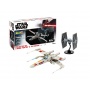 Gift-Set SW 06054 - X-Wing Fighter (1:57) + TIE Fighter (1:65) - Revell