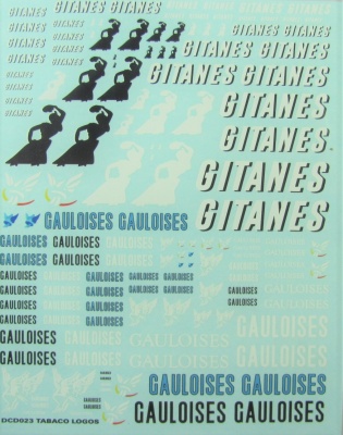 Gitanes Gauloises - COLORADODECALS