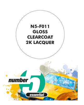 Gloss clearcoat 2K lacquer 30ml  - Number 5